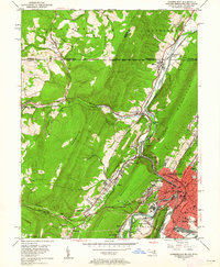 Download a high-resolution, GPS-compatible USGS topo map for Cumberland, MD (1962 edition)