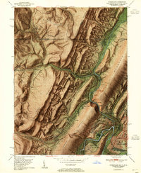 Download a high-resolution, GPS-compatible USGS topo map for Cumberland, MD (1955 edition)