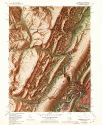 Download a high-resolution, GPS-compatible USGS topo map for Cumberland, MD (1976 edition)