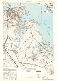 preview thumbnail of historical topo map of Anne Arundel County, MD in 1946