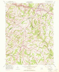 Download a high-resolution, GPS-compatible USGS topo map for Damascus, MD (1971 edition)