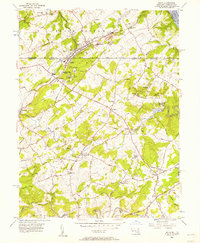 Download a high-resolution, GPS-compatible USGS topo map for Delta, MD (1957 edition)