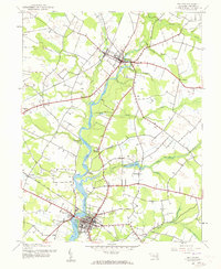 Download a high-resolution, GPS-compatible USGS topo map for Denton, MD (1961 edition)