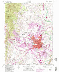 Download a high-resolution, GPS-compatible USGS topo map for Frederick, MD (1994 edition)