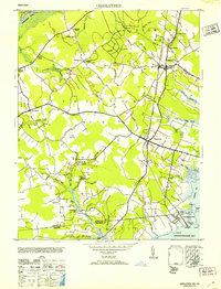 Download a high-resolution, GPS-compatible USGS topo map for Girdletree, MD (1953 edition)