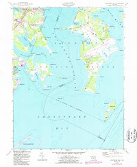 Download a high-resolution, GPS-compatible USGS topo map for Gunpowder Neck, MD (1987 edition)