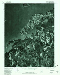 preview thumbnail of historical topo map of Indian Head, MD in 1977
