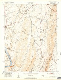 Download a high-resolution, GPS-compatible USGS topo map for Keedysville, MD (1954 edition)