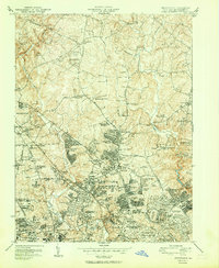Download a high-resolution, GPS-compatible USGS topo map for Kensington, MD (1951 edition)