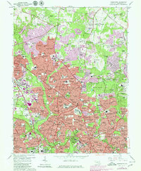 Download a high-resolution, GPS-compatible USGS topo map for Kensington, MD (1979 edition)