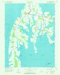 Download a high-resolution, GPS-compatible USGS topo map for Kent Island, MD (1973 edition)