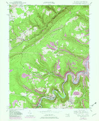 Download a high-resolution, GPS-compatible USGS topo map for Kitzmiller, MD (1982 edition)