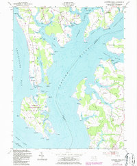 Download a high-resolution, GPS-compatible USGS topo map for Langford Creek, MD (1986 edition)