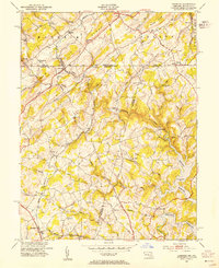 Download a high-resolution, GPS-compatible USGS topo map for Lineboro, MD (1954 edition)