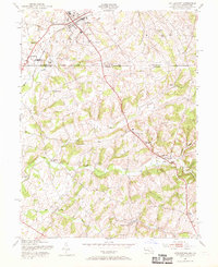 Download a high-resolution, GPS-compatible USGS topo map for Littlestown, MD (1969 edition)