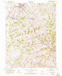 Download a high-resolution, GPS-compatible USGS topo map for Littlestown, MD (1972 edition)