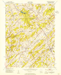 Download a high-resolution, GPS-compatible USGS topo map for Manchester, MD (1954 edition)
