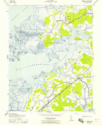 Download a high-resolution, GPS-compatible USGS topo map for Marion, MD (1958 edition)
