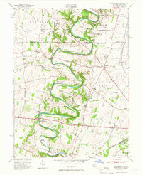 Download a high-resolution, GPS-compatible USGS topo map for Mason-Dixon, MD (1966 edition)