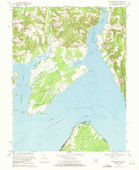 Download a high-resolution, GPS-compatible USGS topo map for Mathias Point, MD (1971 edition)