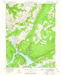 Download a high-resolution, GPS-compatible USGS topo map for McHenry, MD (1965 edition)