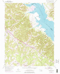 Download a high-resolution, GPS-compatible USGS topo map for Mechanicsville, MD (1976 edition)