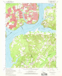 Download a high-resolution, GPS-compatible USGS topo map for Mount Vernon, MD (1968 edition)