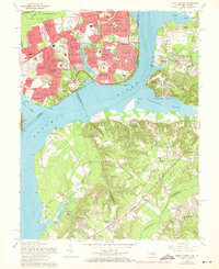 Download a high-resolution, GPS-compatible USGS topo map for Mount Vernon, MD (1971 edition)
