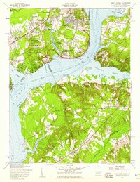 Download a high-resolution, GPS-compatible USGS topo map for Mount Vernon, MD (1959 edition)