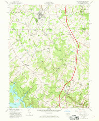 Download a high-resolution, GPS-compatible USGS topo map for New Freedom, MD (1969 edition)