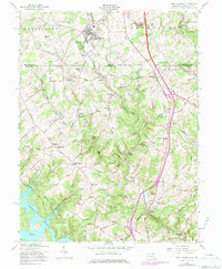 Download a high-resolution, GPS-compatible USGS topo map for New Freedom, MD (1984 edition)