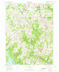 Download a high-resolution, GPS-compatible USGS topo map for New Freedom, MD (1975 edition)