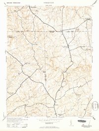 preview thumbnail of historical topo map of Harford County, MD in 1953