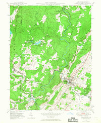 preview thumbnail of historical topo map of Oakland, MD in 1948