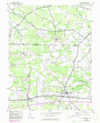 Download a high-resolution, GPS-compatible USGS topo map for Pittsville, MD (1983 edition)