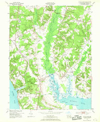 Download a high-resolution, GPS-compatible USGS topo map for Popes Creek, MD (1969 edition)