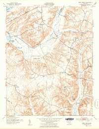 Download a high-resolution, GPS-compatible USGS topo map for Port Tobacco, MD (1953 edition)