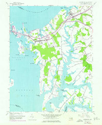Download a high-resolution, GPS-compatible USGS topo map for Queenstown, MD (1976 edition)