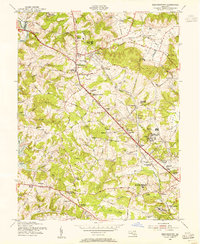 Download a high-resolution, GPS-compatible USGS topo map for Reisterstown, MD (1955 edition)
