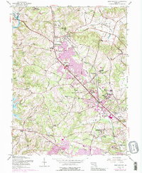 Download a high-resolution, GPS-compatible USGS topo map for Reisterstown, MD (1989 edition)