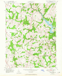 preview thumbnail of historical topo map of Montgomery County, MD in 1945