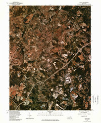 Download a high-resolution, GPS-compatible USGS topo map for Savage, MD (1986 edition)