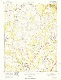 Download a high-resolution, GPS-compatible USGS topo map for Savage, MD (1950 edition)