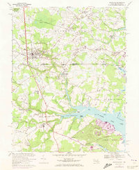 Download a high-resolution, GPS-compatible USGS topo map for Selbyville, MD (1973 edition)