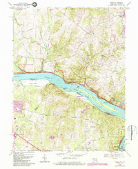 preview thumbnail of historical topo map of Montgomery County, MD in 1968