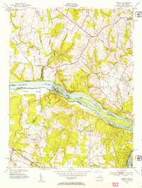 Download a high-resolution, GPS-compatible USGS topo map for Seneca, MD (1954 edition)