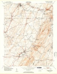 Download a high-resolution, GPS-compatible USGS topo map for Smithsburg, MD (1955 edition)