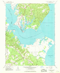 Download a high-resolution, GPS-compatible USGS topo map for Solomons Island, MD (1969 edition)