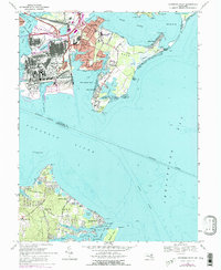 preview thumbnail of historical topo map of Baltimore County, MD in 1969