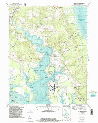 Download a high-resolution, GPS-compatible USGS topo map for St Marys City, MD (1987 edition)